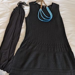BB Dakota Knit Sleeveless Dress- 1X